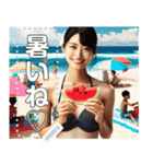 夏すいか♡お姉さん（個別スタンプ：4）