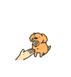 いろんなお手（わんこシリーズ）（個別スタンプ：15）