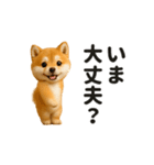 毎日使える♡動く！豆柴（個別スタンプ：20）