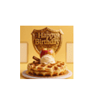 高品質バースデーケーキ2（個別スタンプ：30）