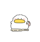 アヒルのオタクが描いたアヒルの絵(日本語)（個別スタンプ：12）