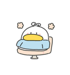 アヒルのオタクが描いたアヒルの絵(日本語)（個別スタンプ：13）