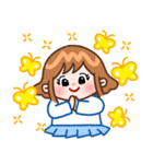 かわいい女の子ミミちゃん（個別スタンプ：2）
