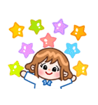 かわいい女の子ミミちゃん（個別スタンプ：3）
