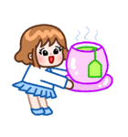 かわいい女の子ミミちゃん（個別スタンプ：8）