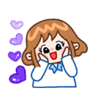 かわいい女の子ミミちゃん（個別スタンプ：15）