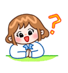 かわいい女の子ミミちゃん（個別スタンプ：17）