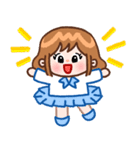 かわいい女の子ミミちゃん（個別スタンプ：22）