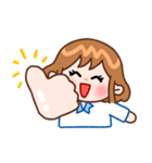 かわいい女の子ミミちゃん（個別スタンプ：24）