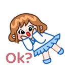 かわいい女の子ミミちゃん（個別スタンプ：28）