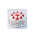 3d 高クオリティー 誕生日ケーキ 2（個別スタンプ：4）