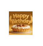 3d 高クオリティー 誕生日ケーキ 2（個別スタンプ：29）