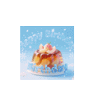 3D高品質バースデーケーキ 5（個別スタンプ：7）