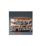 3d 高クオリティー 誕生日ケーキ（個別スタンプ：2）