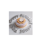 3d 高クオリティー 誕生日ケーキ（個別スタンプ：15）