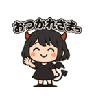 ちいさな悪魔ちゃんの日常スタンプ（個別スタンプ：3）