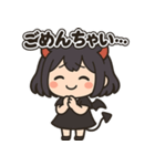ちいさな悪魔ちゃんの日常スタンプ（個別スタンプ：6）