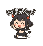 ちいさな悪魔ちゃんの日常スタンプ（個別スタンプ：7）