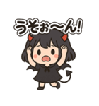 ちいさな悪魔ちゃんの日常スタンプ（個別スタンプ：22）