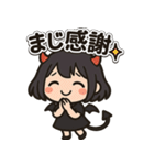 ちいさな悪魔ちゃんの日常スタンプ（個別スタンプ：28）