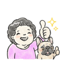 フレブル溺愛おばさん［フォーンver.］（個別スタンプ：6）
