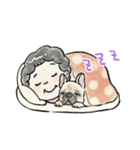 フレブル溺愛おばさん［フォーンver.］（個別スタンプ：15）
