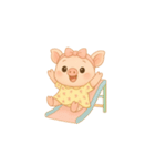 ぶたちゃんのふんわりスタンプ（個別スタンプ：9）