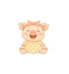ぶたちゃんのふんわりスタンプ（個別スタンプ：11）