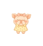 ぶたちゃんのふんわりスタンプ（個別スタンプ：12）