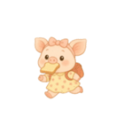 ぶたちゃんのふんわりスタンプ（個別スタンプ：16）