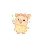 ぶたちゃんのふんわりスタンプ（個別スタンプ：18）