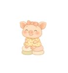 ぶたちゃんのふんわりスタンプ（個別スタンプ：20）