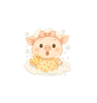 ぶたちゃんのふんわりスタンプ（個別スタンプ：26）