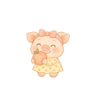 ぶたちゃんのふんわりスタンプ（個別スタンプ：28）