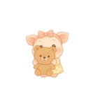 ぶたちゃんのふんわりスタンプ（個別スタンプ：34）