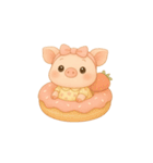 ぶたちゃんのふんわりスタンプ（個別スタンプ：38）