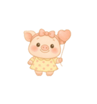 ぶたちゃんのふんわりスタンプ（個別スタンプ：39）
