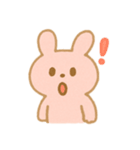 ほっこりうさちゃんの毎日スタンプ（個別スタンプ：14）