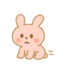 ほっこりうさちゃんの毎日スタンプ（個別スタンプ：15）
