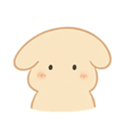 ふんわりワンコのやさしい気持ち（個別スタンプ：1）