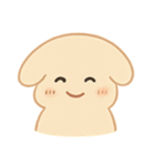 ふんわりワンコのやさしい気持ち（個別スタンプ：4）