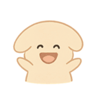 ふんわりワンコのやさしい気持ち（個別スタンプ：6）