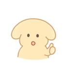 ふんわりワンコのやさしい気持ち（個別スタンプ：17）