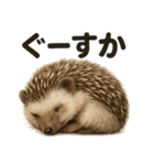 癒し系ハリネズミの眠いラインスタンプ（個別スタンプ：10）