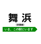 京葉線 いまどこスタンプ（個別スタンプ：7）