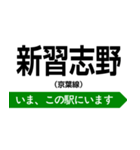 京葉線 いまどこスタンプ（個別スタンプ：12）