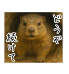マーモットは友達（個別スタンプ：20）