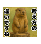 マーモットは友達（個別スタンプ：21）