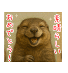 マーモットは友達（個別スタンプ：38）
