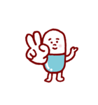 薬と錠剤のキャラスタンプ（個別スタンプ：7）